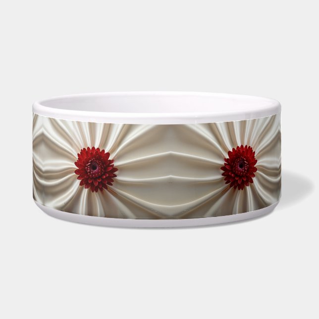 Pet Bowl mit japanischer Farbe Abstract Design Napf (Vorderseite)