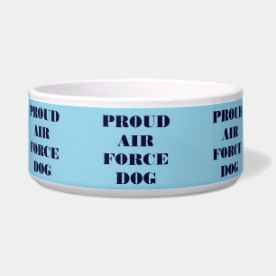 Pet Bowl Proud Air Force Hund Napf
