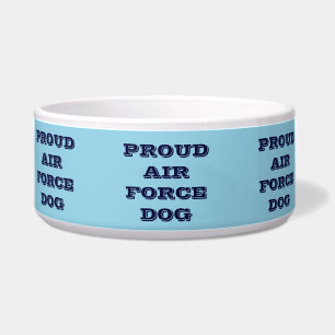 Pet Bowl Proud Air Force Hund Napf