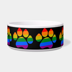 Pet Bowl Regenbogenpfähle Napf