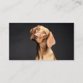 Pet Brown Beagle Dog Visitenkarte (Rückseite)