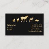 Pet Business Cards Visitenkarte (Vorderseite)
