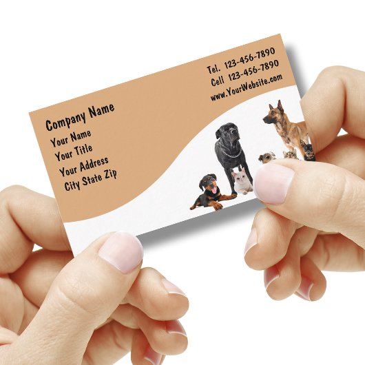 Pet Business Cards Visitenkarte