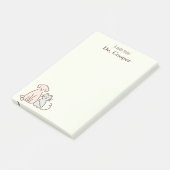 Pet Business Personalisiert Post-it Klebezettel (angewinkelt)