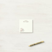 Pet Business Personalisiert Post-it Klebezettel (Auf Schreibtisch)