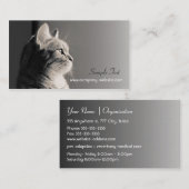 Pet Care and Adoption Business Card Visitenkarte (Vorne/Hinten)