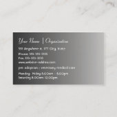 Pet Care and Adoption Business Card Visitenkarte (Rückseite)