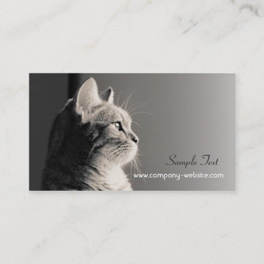 Pet Care and Adoption Business Card Visitenkarte (Vorderseite)