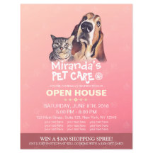 Pet Care Grooming Shop Pet Beauty Salon Open House