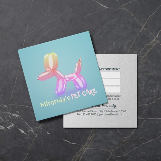 Pet Care Grooming Sitzen Baden Niedlicher Hunde Ba Terminkarte