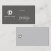 Pet Care Hund und Cat Logo Visitenkarte (Vorne/Hinten)