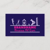 Pet Care, Pflege Visitenkarte (Vorderseite)