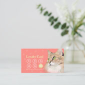 Pet Care Sitzen Bade & Grooming Loyalty Punch Treuekarte (Stehend Vorderseite)