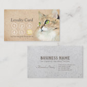 Pet Care Sitzen Bade & Grooming Loyalty Punch Treuekarte (Vorne/Hinten)