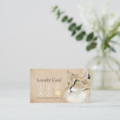 Pet Care Sitzen Bade & Grooming Loyalty Punch Treuekarte (Stehend Vorderseite)