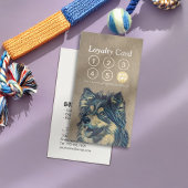 Pet Care Sitzen Bade & Grooming Loyalty Punch Treuekarte