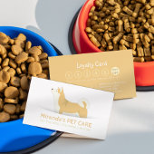 Pet Care Sitzen Bade & Grooming Loyalty Punch Treuekarte