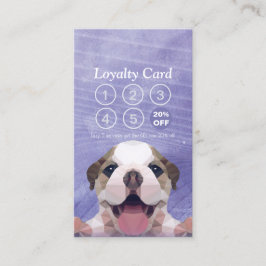 Pet Care Sitzen Bade & Grooming Loyalty Punch Treuekarte