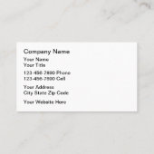 Pet Care trendy Business Cards Visitenkarte (Rückseite)