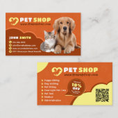 Pet care, Veterinary Doctor, Vet, Tierklinik Visitenkarte (Vorne/Hinten)