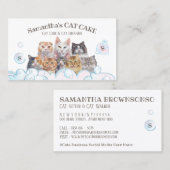 Pet Care Wellness-Center Salon Sitzen Baden Groomi Visitenkarte (Vorne/Hinten)