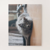 Pet Cat Kitten Fun anpassen Puzzle (Vertikal)
