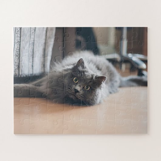 Pet Cat Kitten Fun anpassen Puzzle (Horizontal)