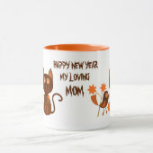 PET CAT NEUJÄHRIGE TASSE ALS GESCHENK FÜR MAMA (Zentrum)