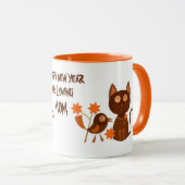 PET CAT NEUJÄHRIGE TASSE ALS GESCHENK FÜR MAMA (VorderseiteRechts)
