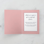 Pet Condolence Dog Loss Personalized Sympathy Karte (Innenseite)