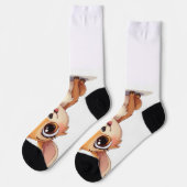 Pet-Crew Socken (Linkes Detail)