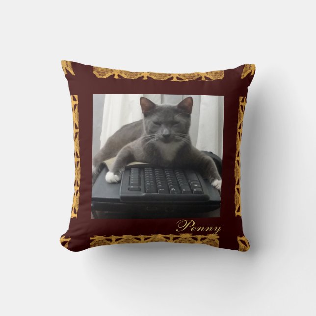 Pet Custom Foto Kissen (Vorderseite)