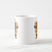  Pet  Dachshund BROWNS Cofffee Personalize Kaffeetasse (Mittel)