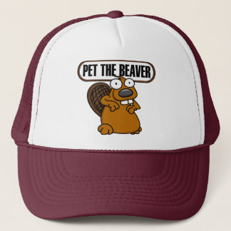 Pet den Biber-Hut Truckerkappe
