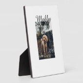 Pet dog cat animal birthday photo modern year date fotoplatte (Seite)