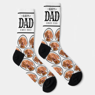 Pet Dog Vater Geschenk Benutzerdefiniertes Foto Mu Socken
