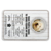 Pet Food Safety Dangerous People Foods to Avoid 2 Magnet (Horizontal)