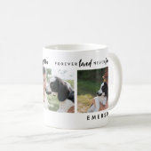 Pet Forever Liebe nie vergessen Foto Kaffeetasse (VorderseiteRechts)