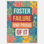 Pet Foster Fail Humor Hundemutter Magnet (Vorderseite)