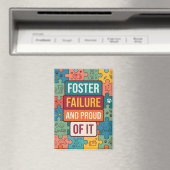 Pet Foster Fail Humor Hundemutter Magnet (In Situ (Geschirrspüler))