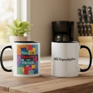 Pet Foster Fail Humor Hundemutter Zweifarbige Tasse