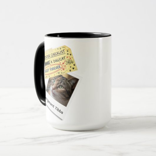 Pet Foster Fail Keepsake  Tasse (Vorderseite Links)