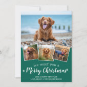 Pet Foto 2025 Kalender Woof Sie Frohe Weihnachten (Vorderseite)