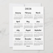 Pet Foto 2025 Kalender Woof Sie Frohe Weihnachten (Rückseite)