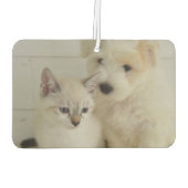 Pet-Foto Autolufterfrischer (Rückseite)