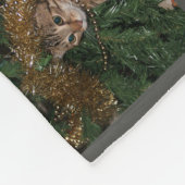 PET-Foto Collage Blanket - Keepake/Memorial Grau Fleecedecke (Ecke)