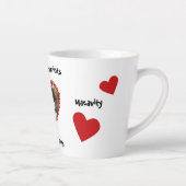 Pet-Foto-Drucke auf unserem Herzen Milchtasse (Rechts)