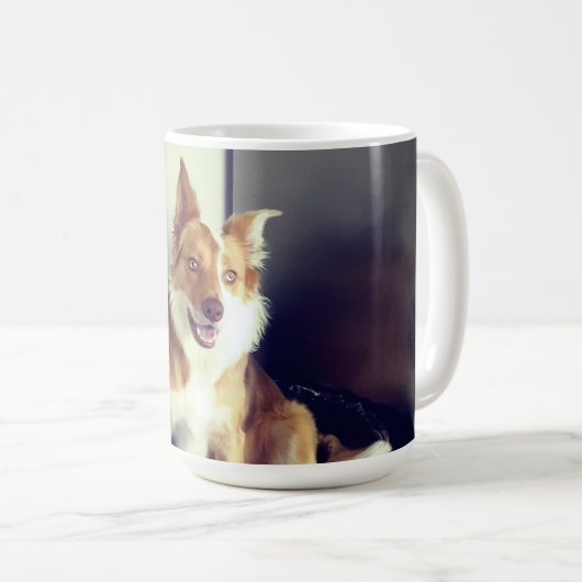 Pet-Foto hochladen Kaffeetasse (VorderseiteRechts)