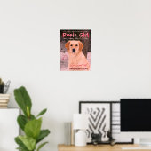 Pet-Foto individuell anpassen Poster (Heimbüro)