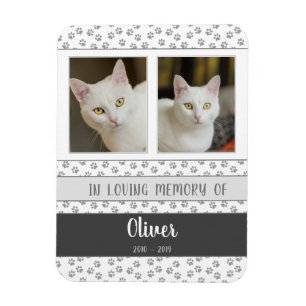 Pet Foto Memorial Personalisiert Flexible Magnet